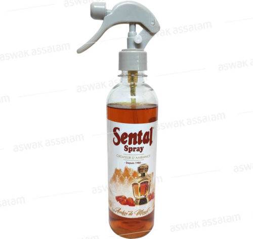 DESODORISANT SPRAY SENTEUR AMBER 400ML SENTAL
