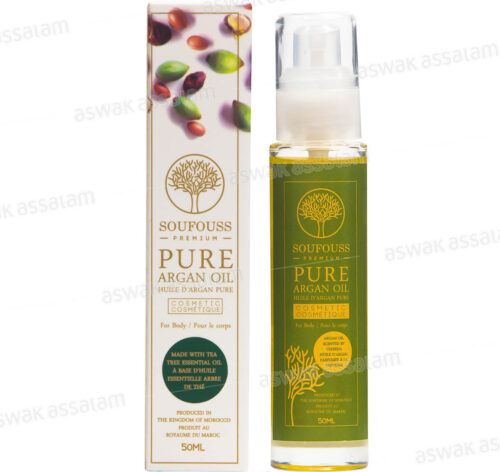 HUILE D’ARGAN COSMETIQUE A L’ARBRE DE THE 50ML