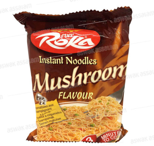 NOUILLES INSTANTANEES AUX CHAMPIGNONS 85G ROKA