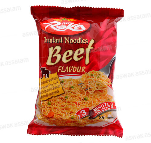 NOUILLES INSTANTANEES AU BOEUF 85G ROKA