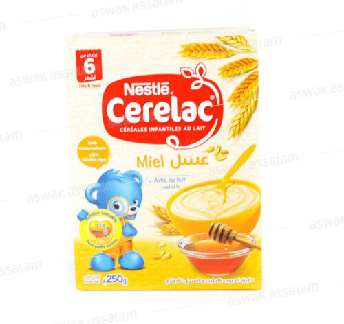 CEREALES INFANTILES AU MIEL 250G CERELAC