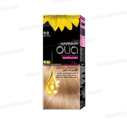 COLORATION 9.0 BLOND CLAIR RADIEUX OLIA GARNIER