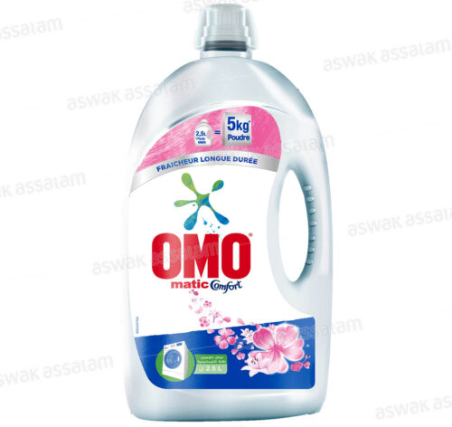 LESSIVE MACHINE LIQUIDE MATIC COMFORT 2,5L OMO