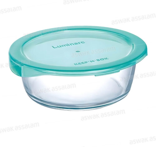 BOITE DE CONSERVATION RONDE EN VERRE 67CL KEEP’N BOX LUMINARC