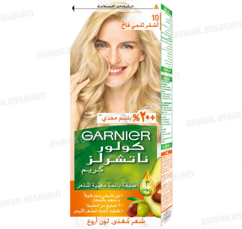 COLORATION 10 BLOND TRES TRES CLAIR COLOR NATURALS GARNIER