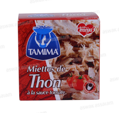THON A LA SAUCE TOMATE 80G TAMIMA