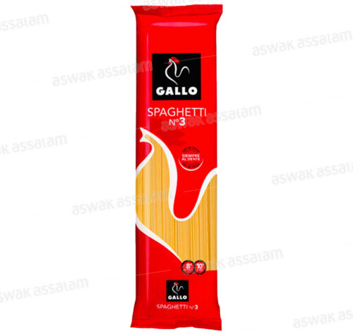 SPAGHETTI N°3 500G GALLO