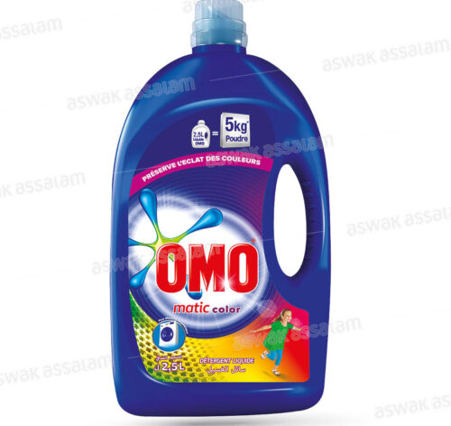 LESSIVE MACHINE SAVON DE MARSEILLE 2,5L OMO