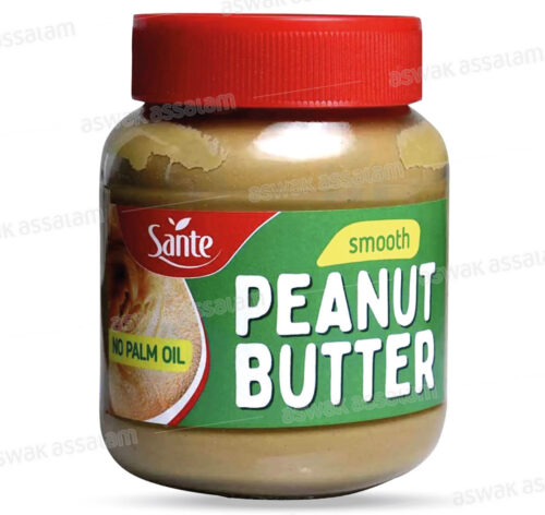 BEURRE DE CACAHUETES SMOOTH SANS HUILE DE PALME 350G SANTE