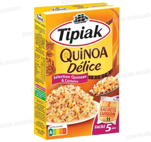 QUINOA DELICE 2 SACHETS*120G TIPIAK