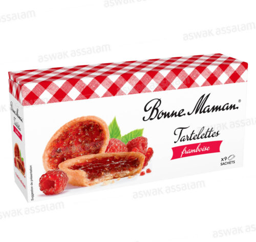 TARTELETTES FRAMBOISE 9 UNITES 135G BONNE MAMAN