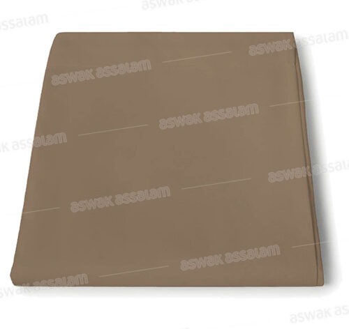 DRAP HOUSSE COTONELLE 140*190CM TAUPE RICHBOND