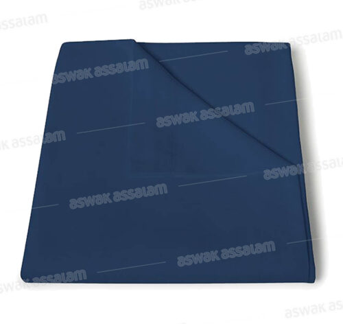 DRAP PLAT COTONELLE 240*270CM BLEU MARINE RICHBOND