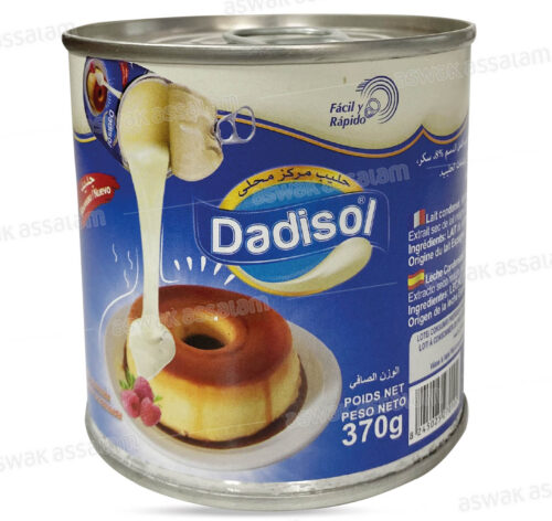 LAIT CONCENTRE SUCRE 370G DADISOL