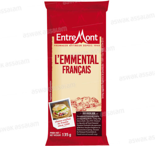 FROMAGE L’EMMENTAL FRANCAIS 135G ENTREMONT