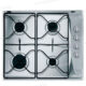 PLAQUE DE CUISSON A GAZ 4 FEUX INOX AKM268IX WHIRLPOOL
