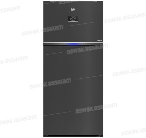 REFRIGERATEUR 650L A++  INOX NOIR RDNE700E40SXBR/RDNE710 BEKO