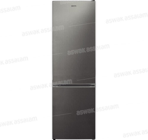 REFRIGERATEUR COMBINE ZRNF 320L A+ SILVER ZENYA