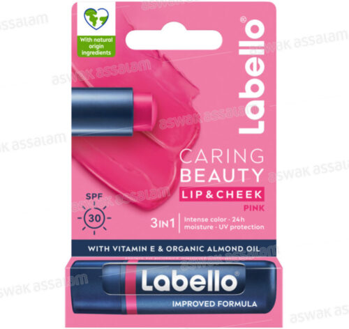 BAUME A LEVRES 3EN1 PINK 4,8G LABELLO