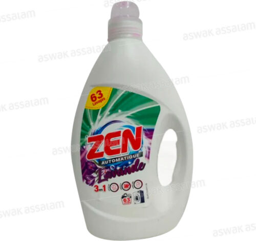 LESSIVE LIQUIDE 3 EN 1 LAVANDE 3L ZEN