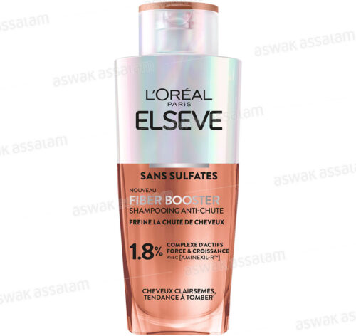 SHAMPOOING ANTI-CHUTE SANS SULFATES FIBER BOOSTER 200ML ELSEVE