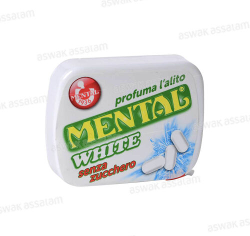 BONBONS SANS SUCRE MENTAL BLANC