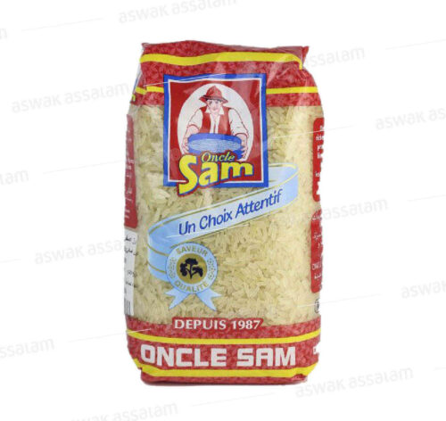 RIZ LONG JAUNE 900G ONCLE SAM