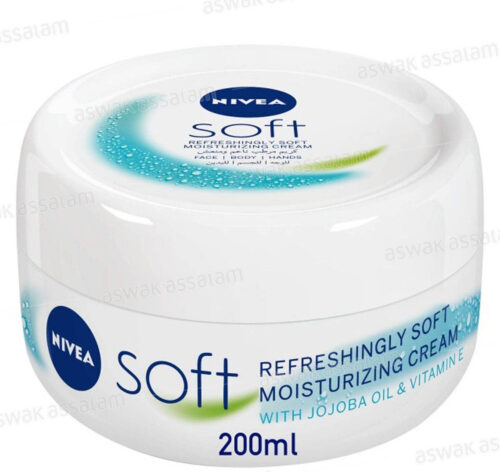 CREME HYDRATANTE VISAGE CORPS ET MAINS 200ML NIVEA SOFT