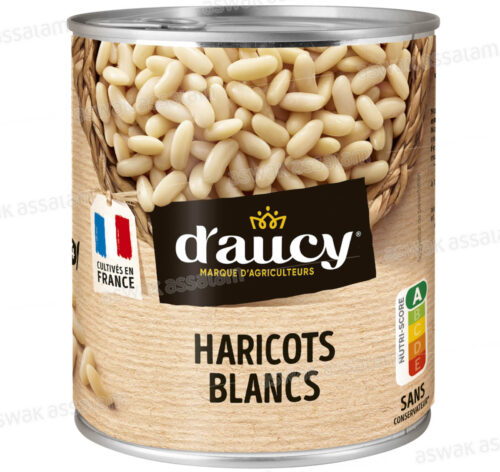 HARICOTS BLANCS 800G D’AUCY