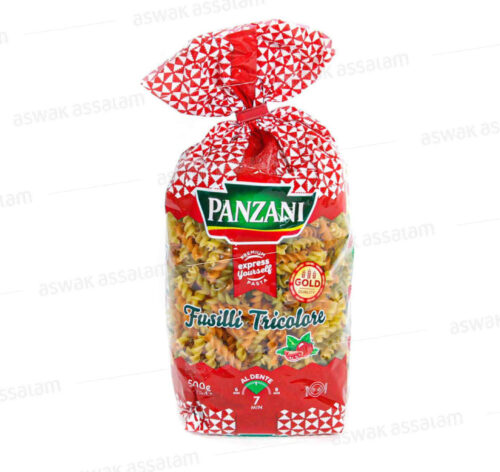 FUSILLI TRICOLORE 500G PANZANI