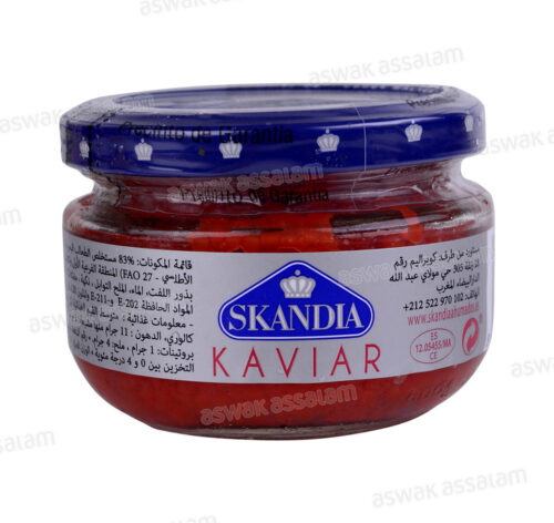CAVIAR ROUGE 100G SKANDIA