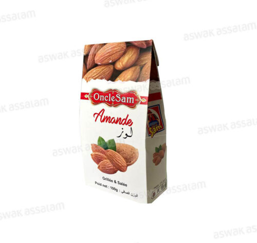 AMANDES GRILLEES 100G ONCLE SAM