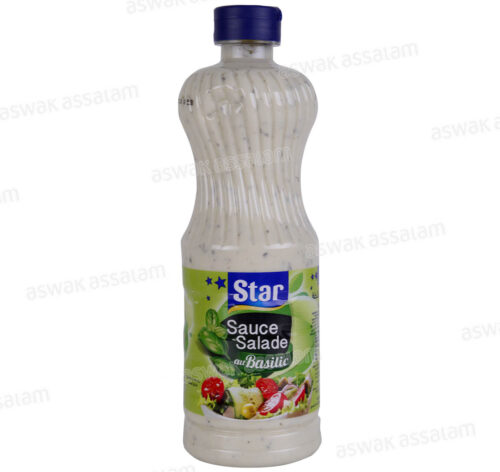 SAUCE SALADE AU BASILIC 50CL STAR