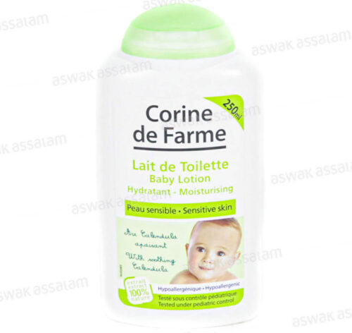 LAIT DE TOILETTE 250ML CORINE DE FARME