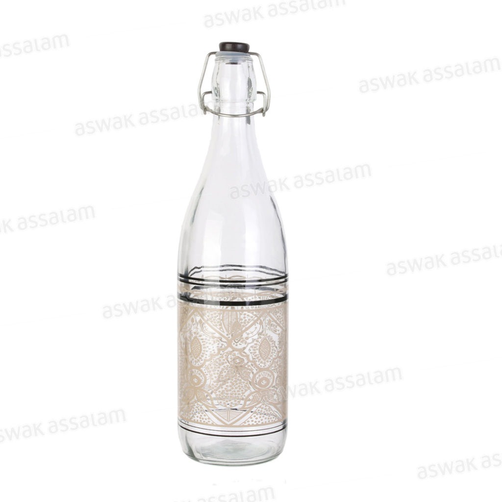 BOUTEILLE VERRE CLAPET PARADIS EXOTIQUE 1L