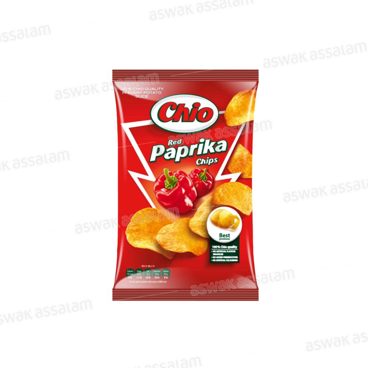 CHIPS RED PAPRIKA 90G CHIO