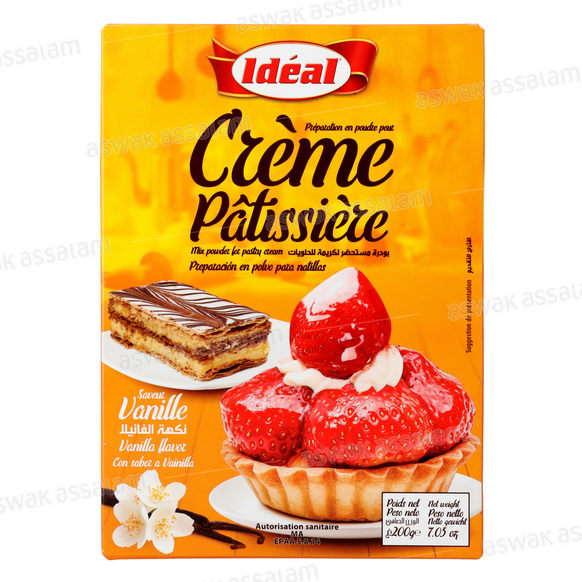 CREME PATISSIERE 200G IDEAL