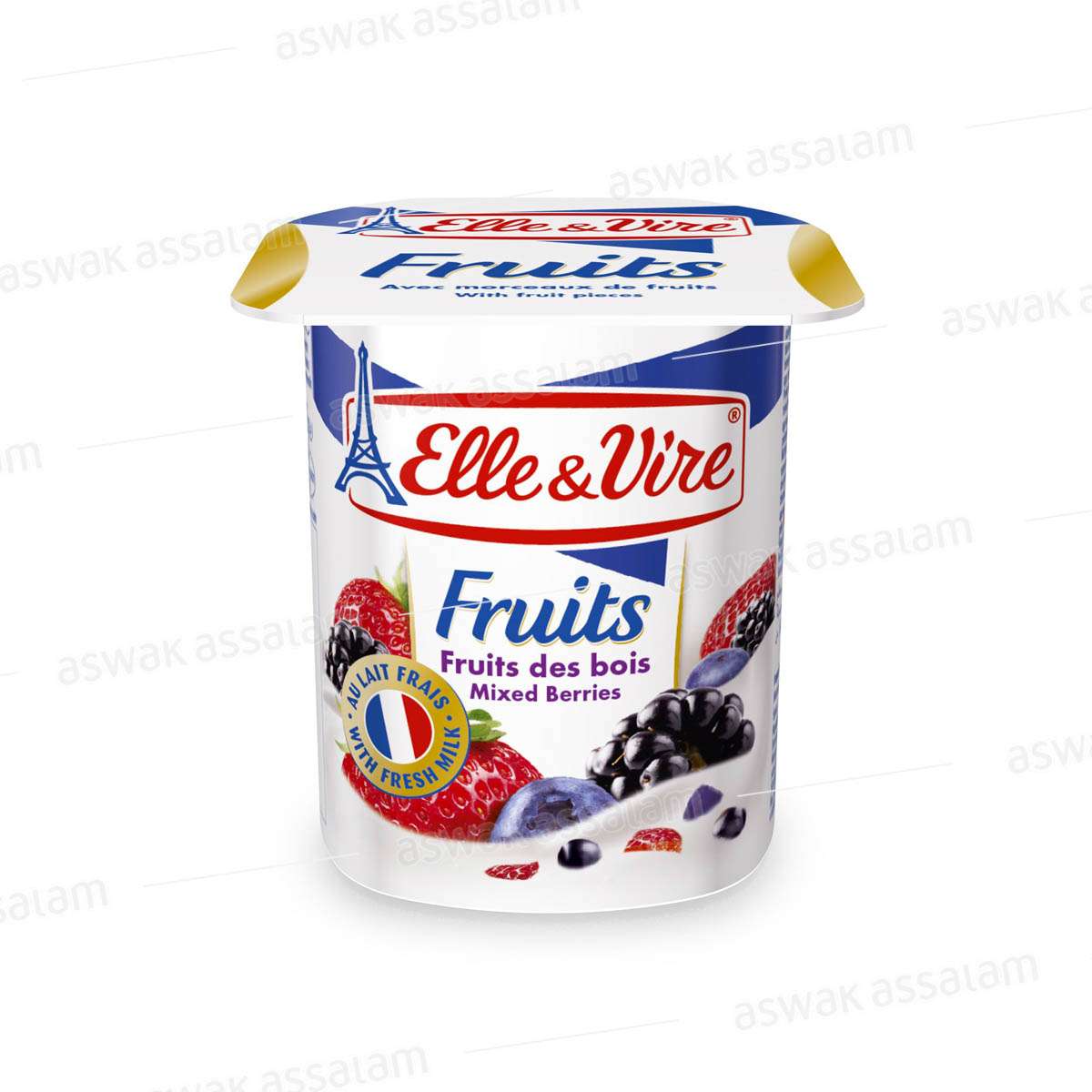 DESSERT FRUITS DES BOIS 125G ELLE&VIRE