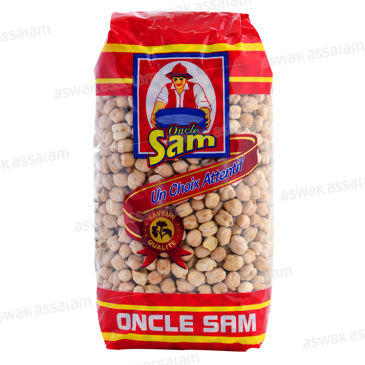 POIS CHICHES 1KG  ONCLE SAM