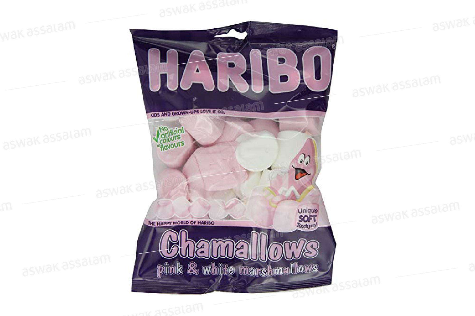 BONBONS CHAMALLOW PINK & WHITE 150G HARIBO