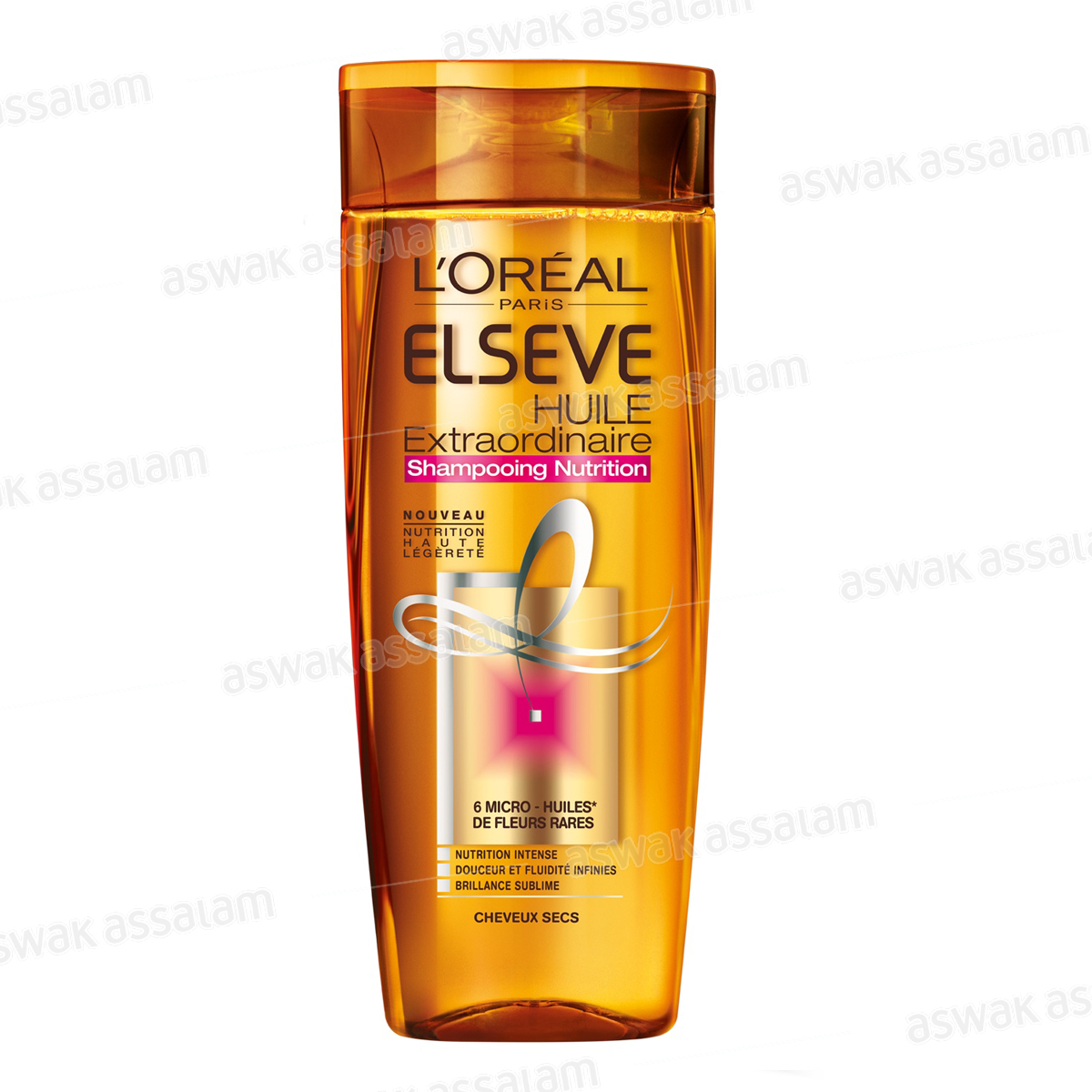 SHAMPOOING HUILE EXTRAORDINAIRE CHEVEUX NORMAUX A SECS 400ML ELSEVE