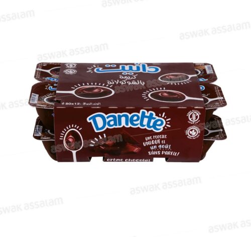 DANETTE CREME DESSERT CHOCOLAT 12*80G