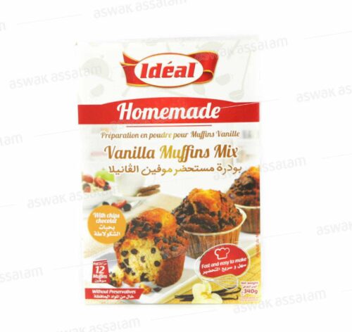 PREPARATION POUDRE MUFFINS VANILLE MIX 350G IDEAL