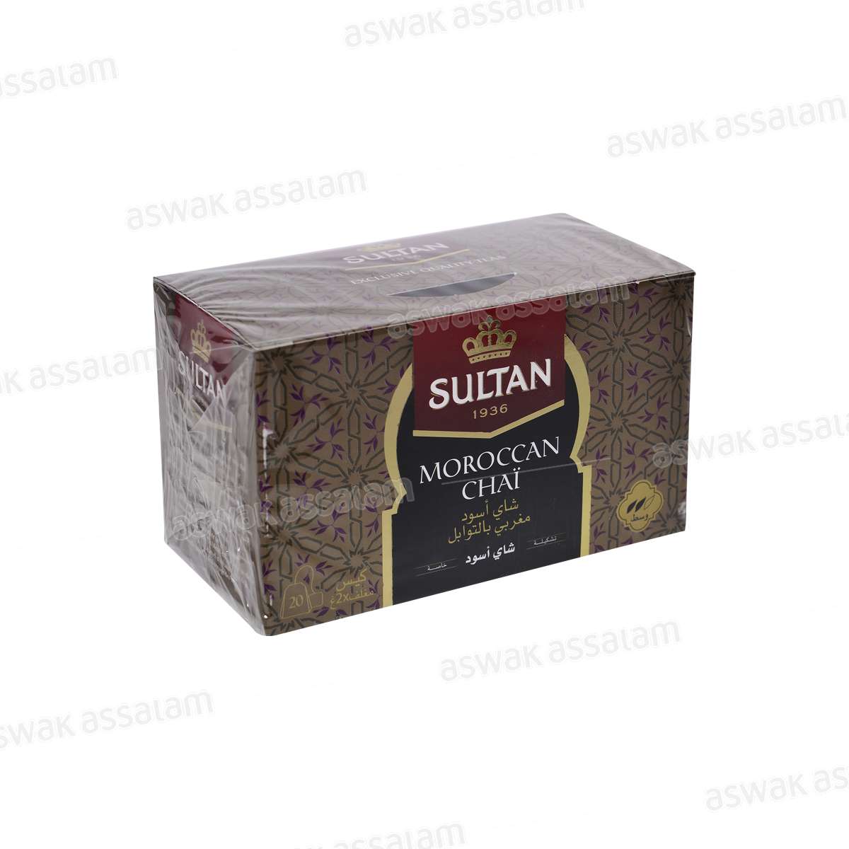 THE NOIR MOROCCAN CHAI 20 SACHETS SULTAN