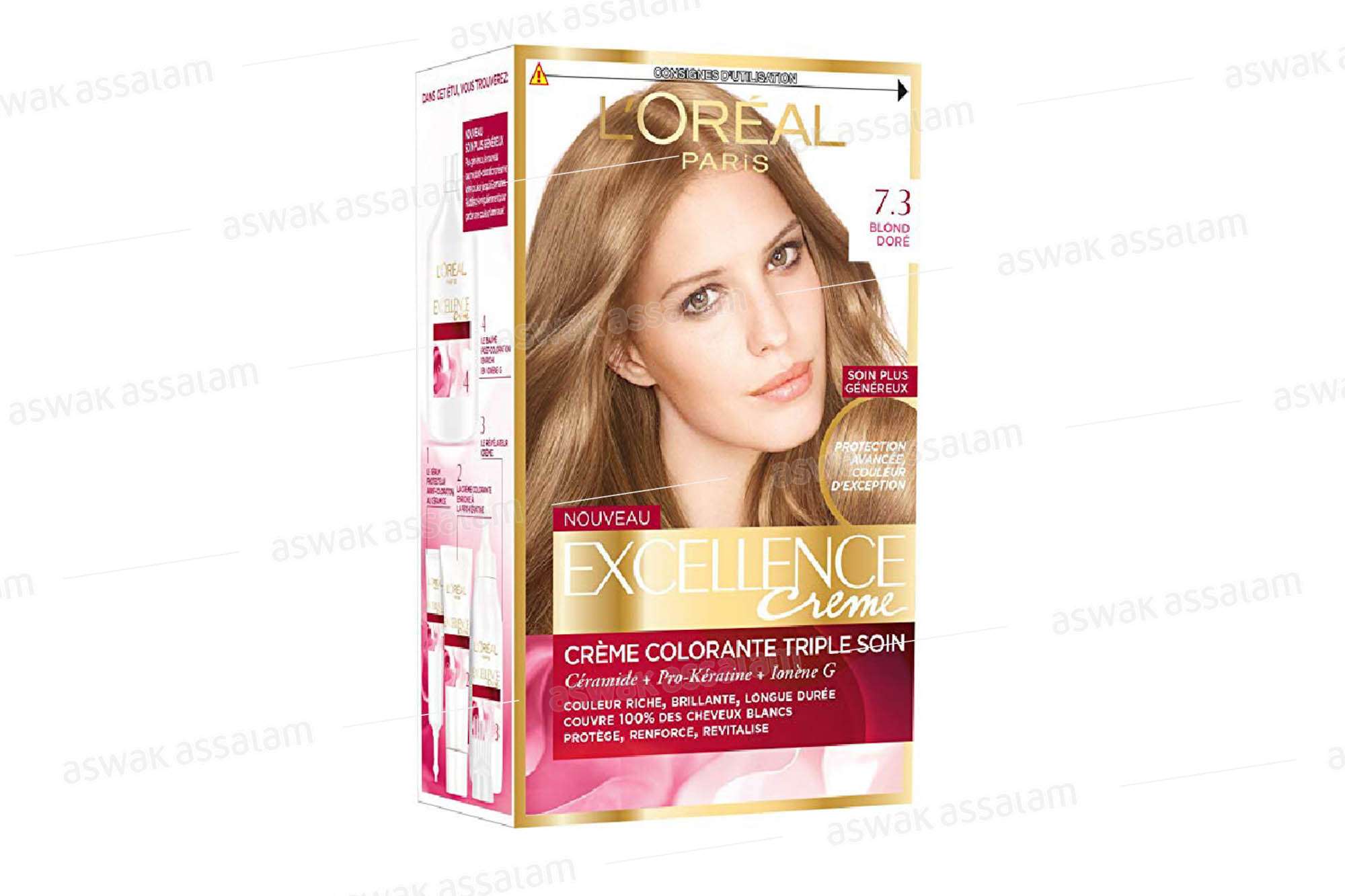 COLORATION 7.3 BLOND DORE EXCELLENCE