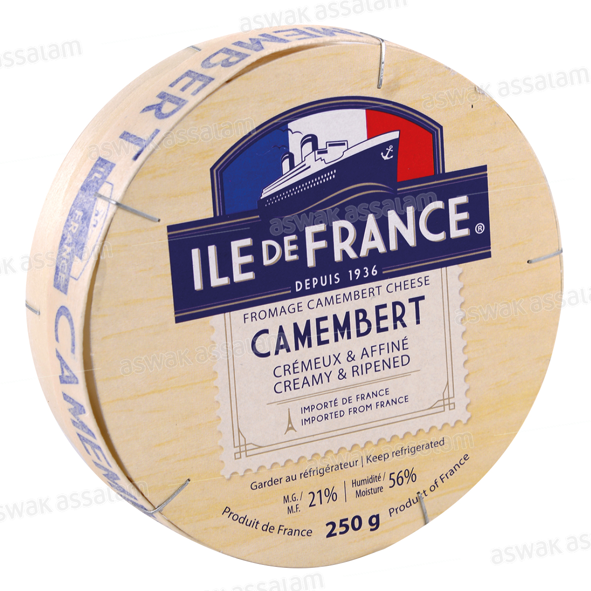 CAMEMBERT 250G ILE DE FRANCE