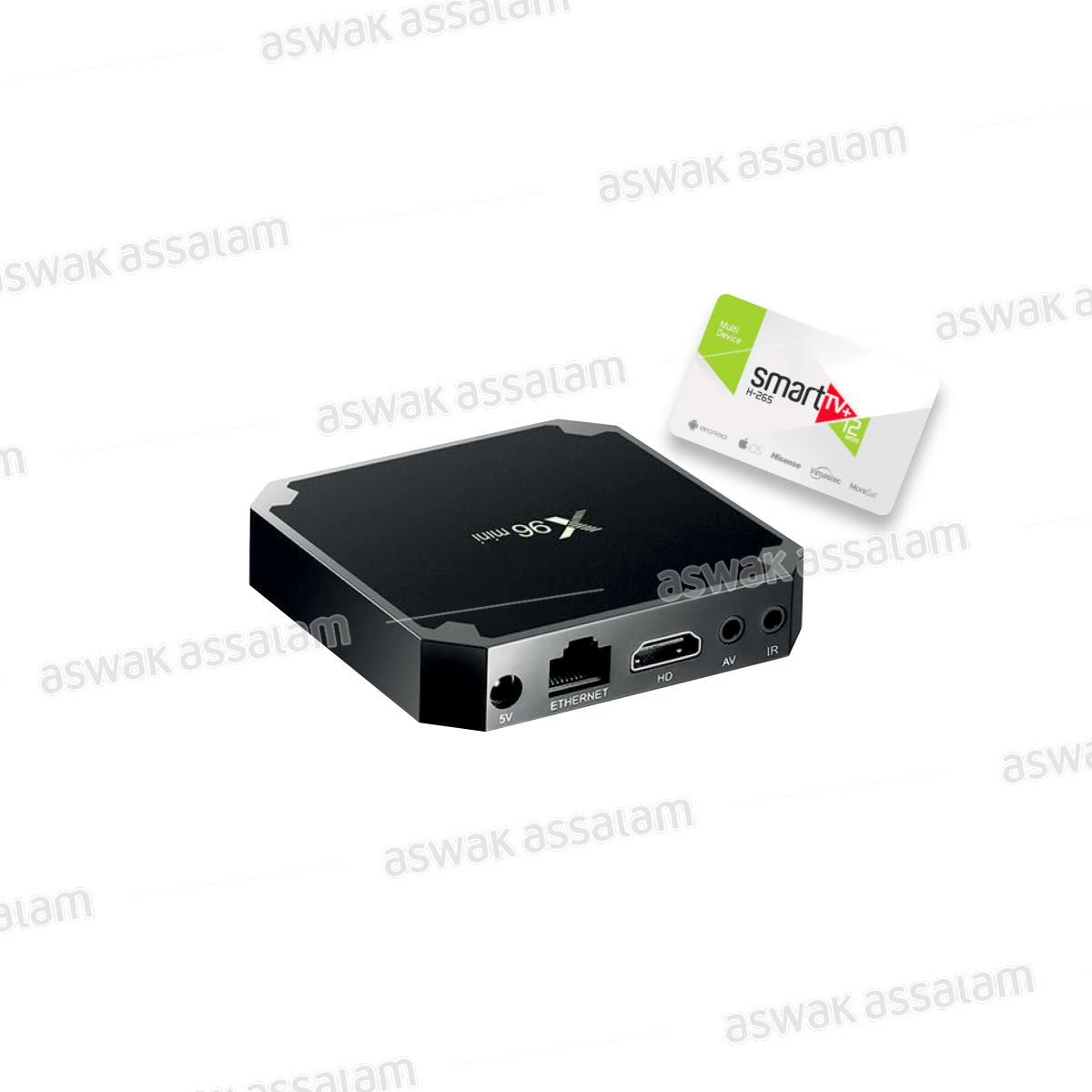 STICK ANDROID BOX X96 MINI 2G/16GB AZATECH - Aswak Assalam