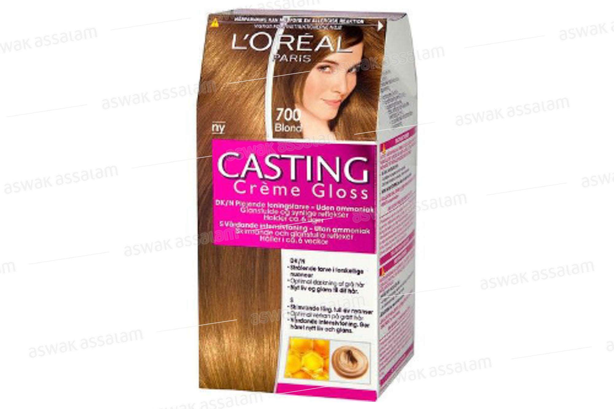 COLORATION CREME GLOSS BLOND 700 CASTING L'OREAL