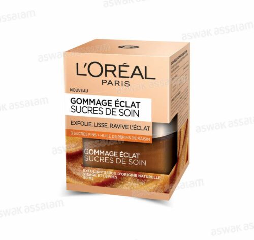 GOMMAGE ECLAT SUCRES DE SOIN 50ML L’OREAL