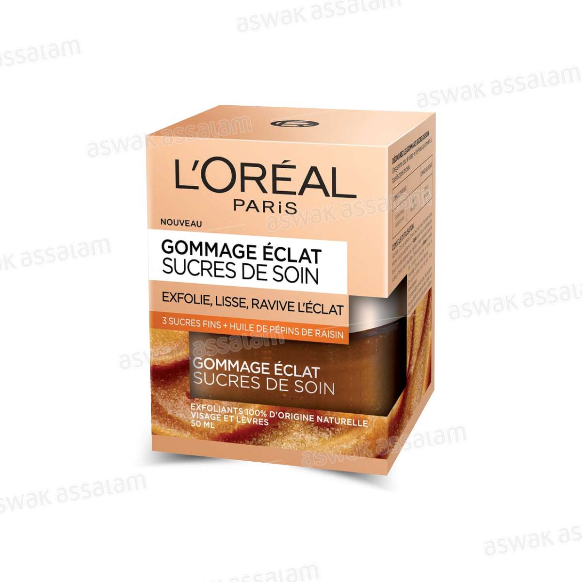 GOMMAGE ECLAT SUCRES DE SOIN 50ML L'OREAL